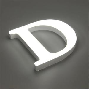 Buy cheap Power Coated  LED Illuminated Sign Led Frontlit Sign Steel Frame from wholesalers