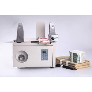 Buy cheap Automatic Banknote Cross Binding Machine Currency Note Packer Bundling machine/Packing Bank Note heavy-duty for bank use from wholesalers