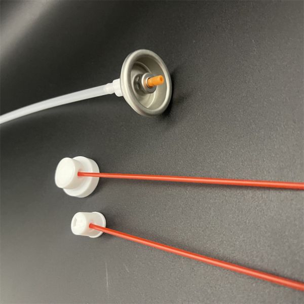 Quality Advanced Ergonomic 360 Degree Aerosol Valve With Actuator for Automotive Maintenance Products with Precision Control for sale