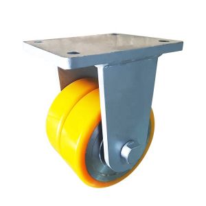 Buy cheap 50mm Wheel Width Extra Heavy Duty Nylon Wheels Casters Polyurethane Wheels Built for Heavy Load Industrial Applications and Mobility product