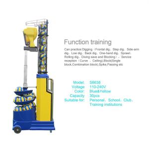 Buy cheap 30 Balls Capacity Attack Volleyball Machine With Microcomputer Multifunction from wholesalers