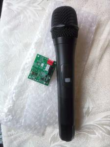 China UHF-R  16 channels selectable frequency microphone with modules PCB / micrófono / plastic speaker, public speaker on sale