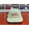 Buy cheap White Metal Sunday Buckle Velvet Sports Dad Hats / 6 Panel Hat from wholesalers