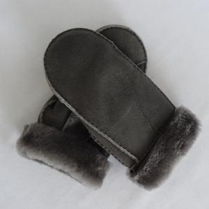 China Real Sheepskin Customized Mitten Lambskin Gloves Winter Sheepskin mitten Gloves on sale