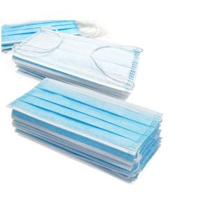 Buy cheap Adjustable Nose Piece Disposable Earloop Face Mask Non Sterile For Single Use from wholesalers