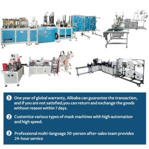 Buy cheap Disposable 180pcs Automatic KF94 Fish Mask Machine High Speed from wholesalers