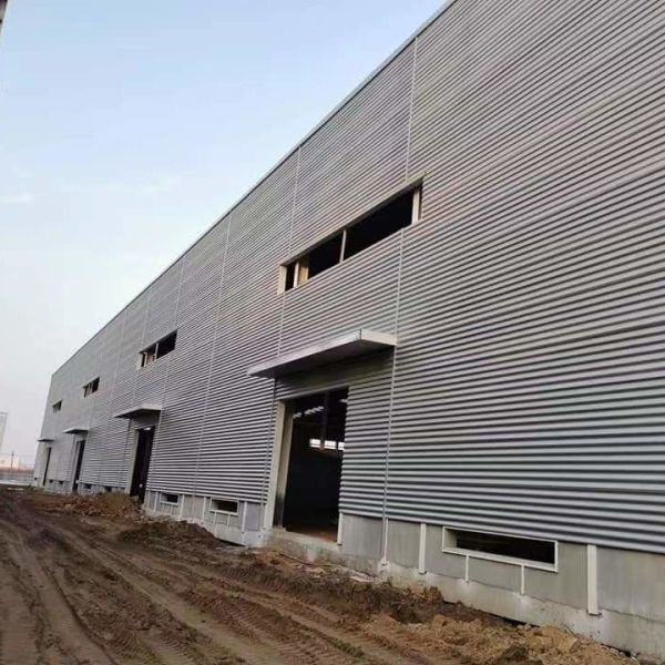 Quality High Rise Steel Structure Construction Warehouse Hot Galvanized OEM for sale
