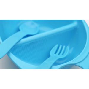 Buy cheap Plastic Up 3 Month Baby Bowl With Spoon Fork from wholesalers