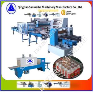 Buy cheap SGS Collective Milk Bottles Packing Machine Full Seal Packing Machine from wholesalers
