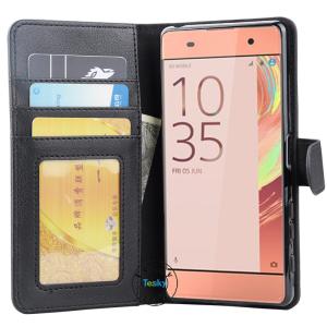 Buy cheap Sony xperia XA case,PU Leather Wallet Case with Credit Card ID Holders for Sony xperia XA from wholesalers
