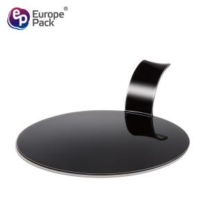 Buy cheap Wholesale round shape disposable plastic cake tray with handle from wholesalers