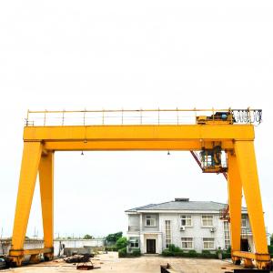 20 Ton Gantry Crane 40m Span Cabin Control 15M / MIN