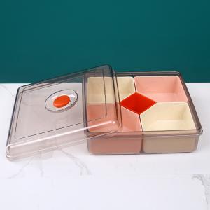 Compartments 450g Plastic Organizer Box With Cover
