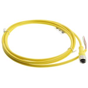 V12-G-YE10M-PVC Female Connector 3Pin 4A IP68 P And F Sensors