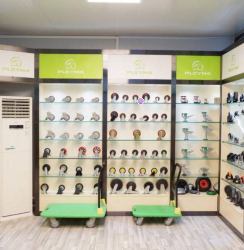 Buy cheap Heavy-Duty 10-Inch High-Strength Inflatable Caster Wheels with Pressed Steel and Rubber Construction from wholesalers