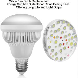 Buy cheap White Fan Light Bulb Replacement Energy Star Certified Suitable for Retail Ceiling Fans Offering Long Life and Light Output from wholesalers