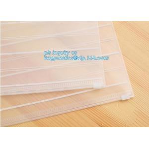 Buy cheap Document File Packaging Biodegradable Slider Packaging, Coex Bags, Translucent Zip Lock Slider Zipper Pack from wholesalers