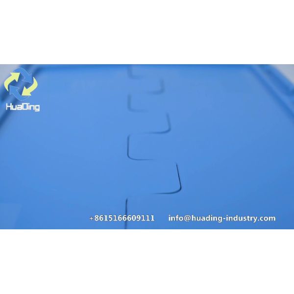 Quality storage tote box cheap plastic crates plastic turnover box large plastic crates for sale