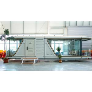 Buy cheap Eco Friendly Customized Prefab Capsule House Building Solution from wholesalers