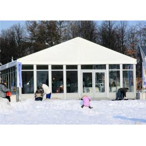 Buy cheap Customized Size Glass Wall System Exhibition Tents Water Fire Proof Marquee from wholesalers