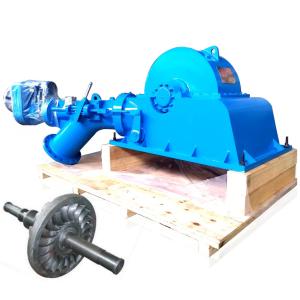 Buy cheap Turgo Turbine Generator with 15 to 300 Meters Operating Head Range and 5 in 1 Integrated Control Panel for Up to Several MW Power Output from wholesalers