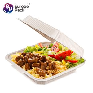 Buy cheap Wholesale biodegradable tableware 1500ml disposable food takeaway box from wholesalers