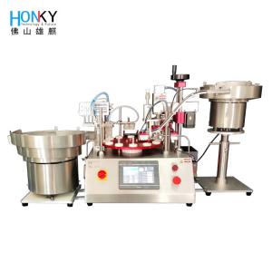 Buy cheap Desktop Automatic Self Test Antigen Tube Liquid Filling And Capping Machine For Reagent from wholesalers