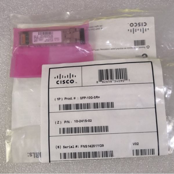 Cisco SFP-10G-SR= Transceiver Module Original Cisco Optical Transceiver Module