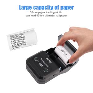 POS 58mm Thermal Printer Portable Mini Mobile Bluetooth Thermal Printer
