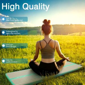 Buy cheap Adjustable Air Roller Inflatable mat, gymnastics mat, Fitness Yoga Roller For Men And Women, Leg And Back Rollers For Muscles, Recovery Muscle Rollers from wholesalers