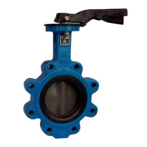 Diaphragm Lug Type Cast Iron Body Pn10/16/20/25 Butterfly Valves for Hydraulic