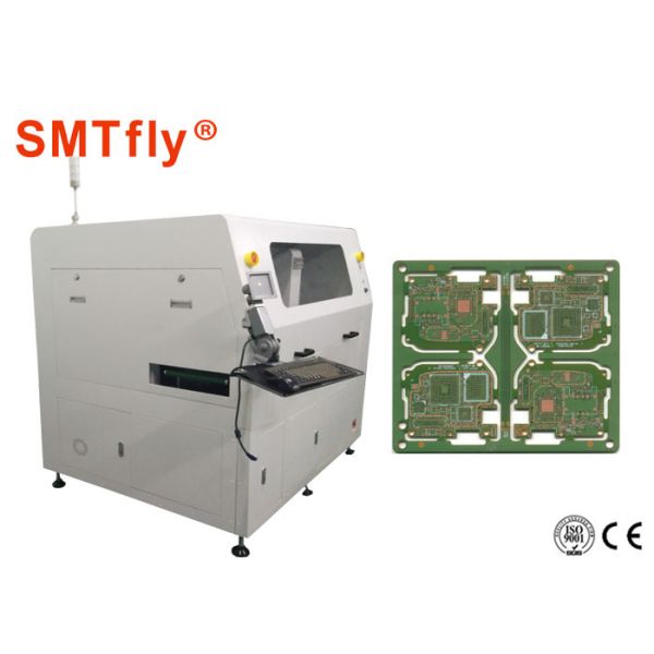 Quality Inline Cnc PCB Router Machine , PCB Laser Cutter Double Workbench SMTfly-F06 for sale