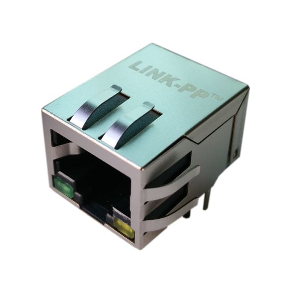 Buy cheap 1 x 1 Tab Down RJ45 Single Port Shielded with / without LEDs 1-6605310-1 from wholesalers