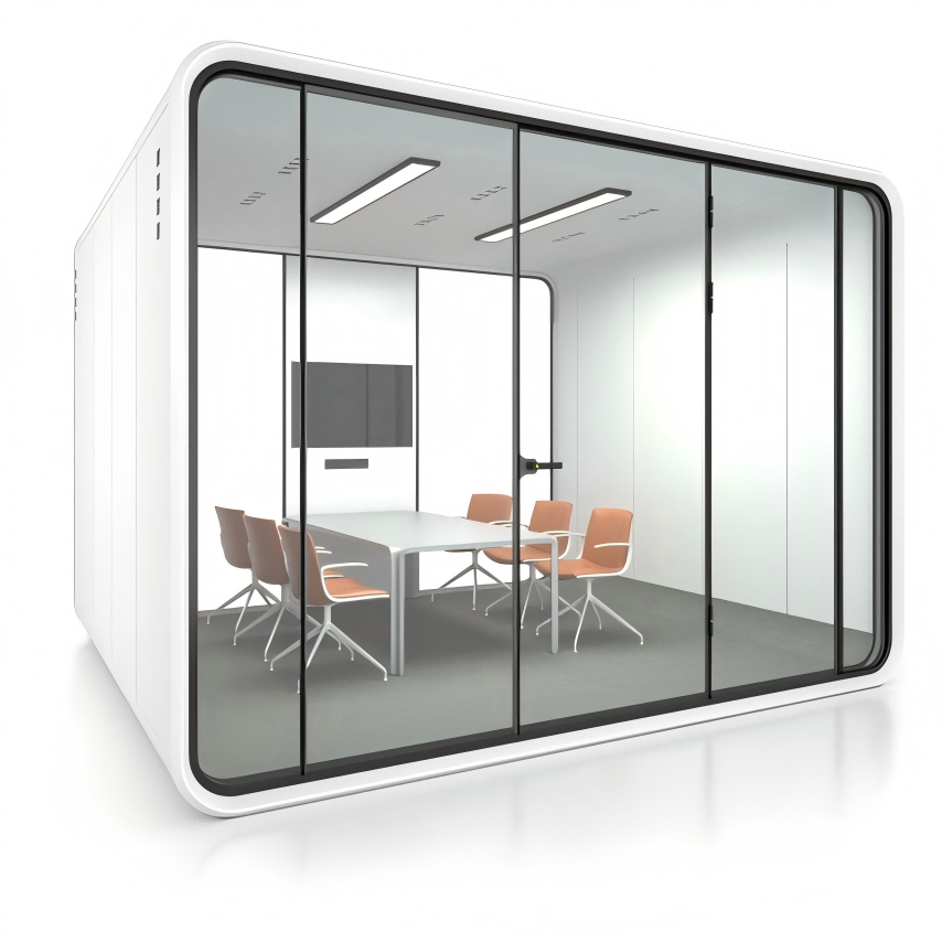 Buy cheap XXL+ Size Multiple People Acoustics Soundproof Meeting Pods product