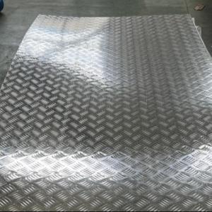 7A09 7A52 7075 Aluminum Alloy Checkered Plate T6 T3 T0 EmbossedAluminum Sheet