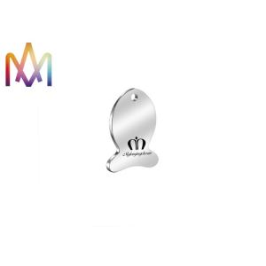 China SS304 Engraved Fish Necklace Charm on sale