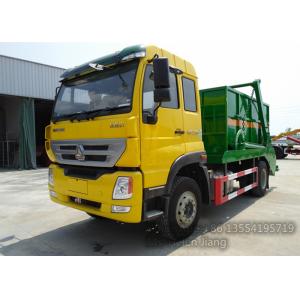 Buy cheap Sinotruck HOMAN 4X2 220HP 8cbm Skip Loader Container Garbage Truck from wholesalers