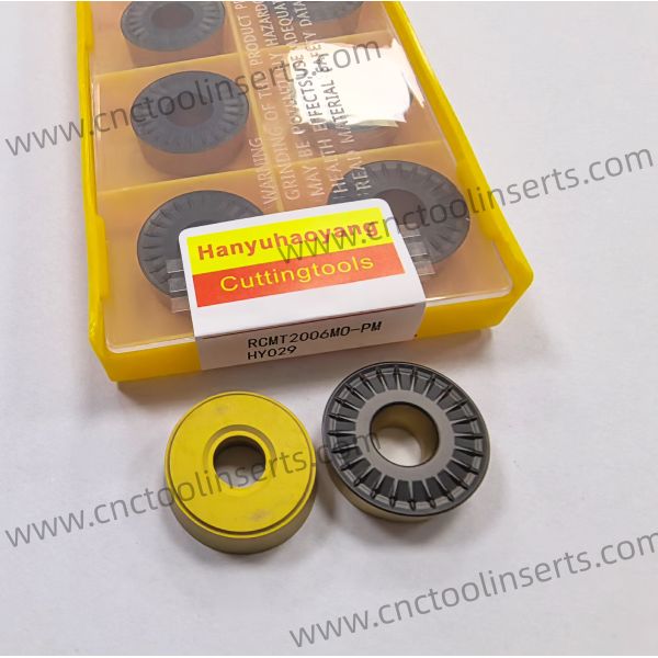 CNC Turning and Milling Insert Model RCMT2006MO-PM with Composite CVD Coating