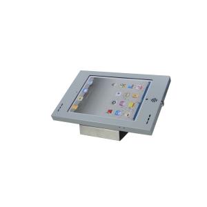 Buy cheap Wall Mounted Rugged Metal Ipad Kiosk Enclosure With Slim Black Bracket For Ipad 2/3/4/AIR from wholesalers