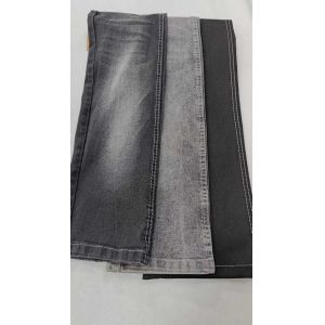 Buy cheap Heavy weight 11oz Black/Black with full width 180cm 7*16/70 Denim fabric JSD3320A for men jeans from wholesalers