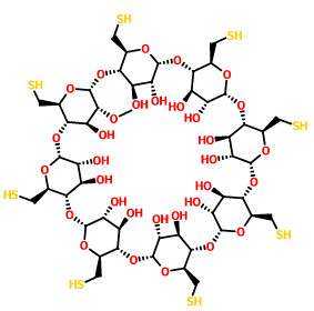 Buy cheap Octakis-(6-Mercapto-6-deoxy)-γ-Cyclodextrin[180839-61-6] from wholesalers