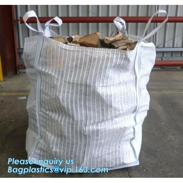 Sand Packing FIBC Jumbo Bags , Biodegradable Plastic Bags Recycle Container