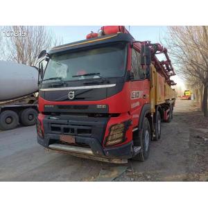 Buy cheap 62m Concrete Pump Trucks with 4 Axles in Excellent Condition hydraulic placing boom from wholesalers