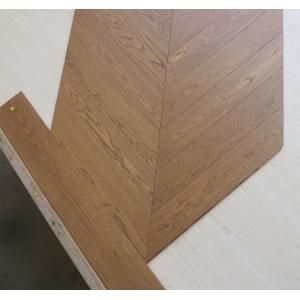 China Premium White Oak Chevron Engineered Wood Flooring Multi Layers on sale