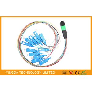 Buy cheap SC Hydra 12 Strand Fiber Cable Assembly MTP MPO Patch Cord For FTTX from wholesalers