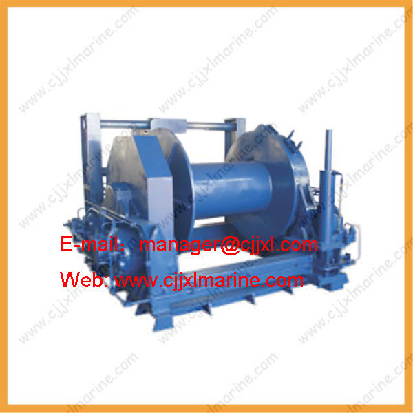 Hydraulic and Electric Single Horizontal Windlass