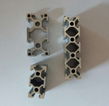 Quality Silvery Anodized Industrial Aluminium Profile , Aluminium Alloy 6063 Extrusion for sale