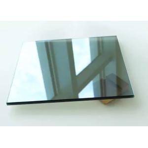 Buy cheap Grounding Edge 12.38mm Louver Reflective Tempered Glass Panels from wholesalers