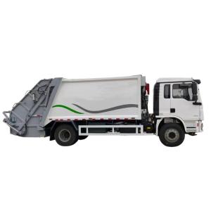 SHACMAN L3000 Compression Garbage Truck Sanitation Truck 4x2 210hp Garbage