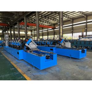 Buy cheap Precision CU Track cutting with 22kw Main Power Solar Roll Forming Machine from wholesalers